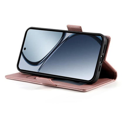 Side Buckle Magnetic Frosted Leather Phone Case, For Realme C75 / Realme 14x, For Realme 13+, For Realme 13 Pro / 13 Pro+ Global, For Realme GT 6 Global, For Realme 12+ / Narzo 70 Pro, For Realme 12, For Realme 12 Pro / 12 Pro+, For Realme C67 4G Globa...