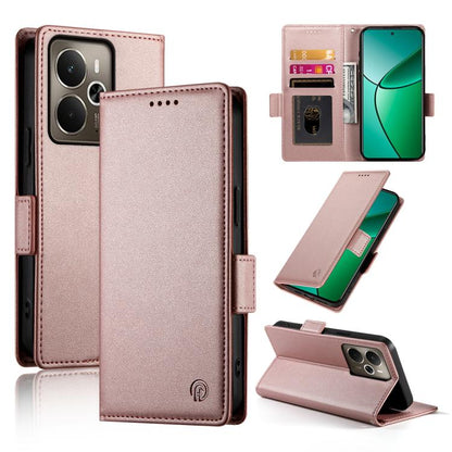 Side Buckle Magnetic Frosted Leather Phone Case, For Realme 16T 5G, For Realme C100 4G, For Realme C83 5G / C85 5G / Realme 15x 5G, For Realme 16 5G, For Realme 16 Pro+ 5G, For Realme 16 Pro 5G, For Realme C85 Pro 4G, For Realme 15T 5G                 ...
