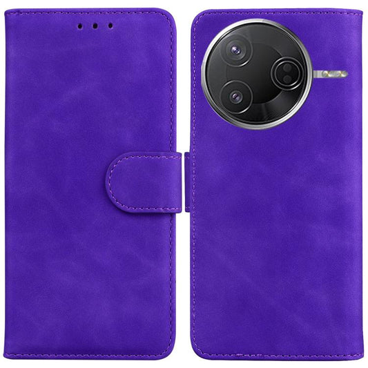 Skin Feel Pure Color Flip Leather Phone Case, For Redmi K80 / K80 Pro / Xiaomi Poco F7 Pro, For Redmi Note 14 4G 164.84mm, For Redmi Turbo 4 / Xiaomi Poco X7 Pro, For Redmi Note 14 4G 163.25mm, For Redmi Note 14 5G, For Redmi Note 14 Pro / Note 14 Pro+...