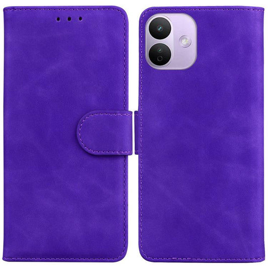 Skin Feel Pure Color Flip Leather Phone Case, For Redmi Note 17 5G Global 169.7mmmm, For Redmi Note 17 Pro Max / Note 17 Pro+ 5G 163.4mm, For Redmi A7 Pro 4G / 5G 171mm / Poco C85x 5G, For Redmi 15a 5G, For Redmi Turbo 5 Max 5G / Poco X8 Pro Max 5G    ...