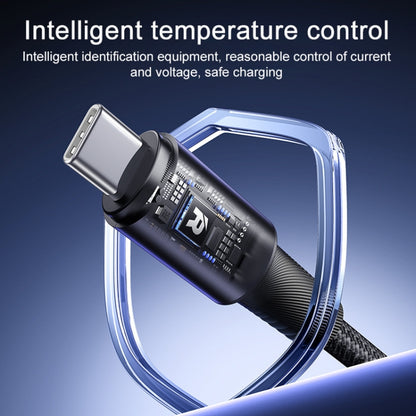 REMAX RC-C100 1.2m 30W Type-C to Type-C Fast Charging Braided Data Cable