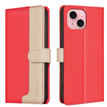 Color Matching RFID Anti-theft Leather Phone Case