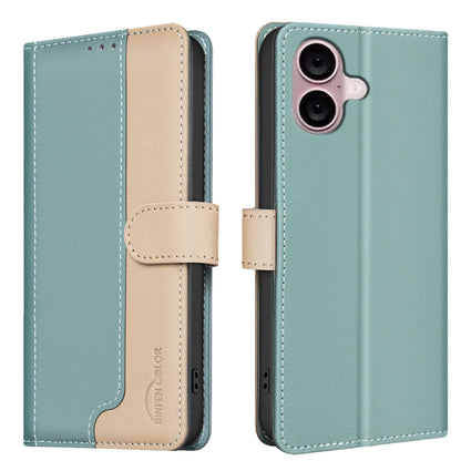 Color Matching RFID Anti-theft Leather Phone Case