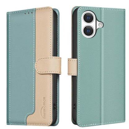 Color Matching RFID Anti-theft Leather Phone Case