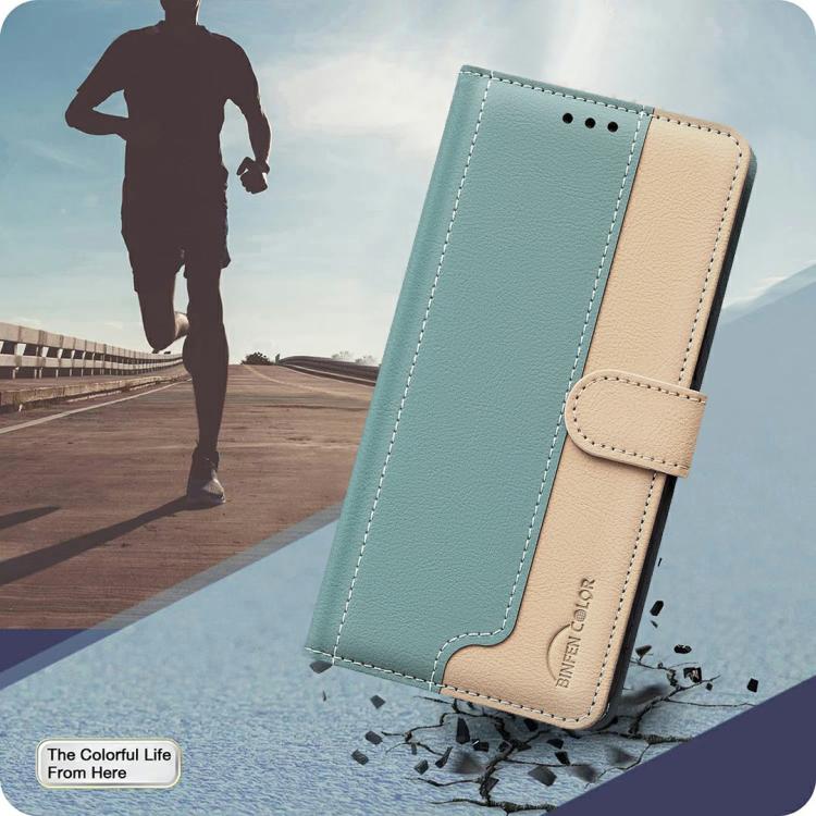 Color Matching RFID Anti-theft Leather Phone Case, For iPhone 18 Pro/17 Pro, For iPhone 18 Pro Max/17 Pro Max, For iPhone 17e / 16e, For iPhone 17, For iPhone Air, For iPhone 16 Pro Max, For iPhone 16 Pro, For iPhone 16 Plus, For iPhone 16             ...