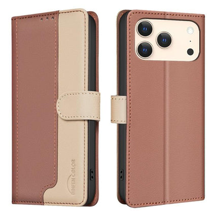 Color Matching RFID Anti-theft Leather Phone Case