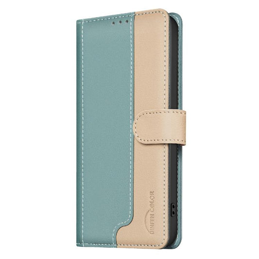 Color Matching RFID Anti-theft Leather Phone Case