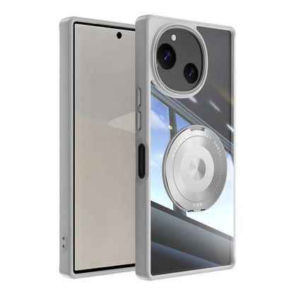 360 Holder Magsafe Acrylic Hybrid TPU Phone Case, For Sharp Aquos Wish6, For Sharp Aquos R10 5G, For Sharp Aquos Wish4 5G