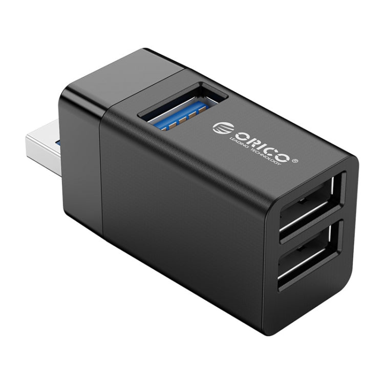 ORICO MINI-U32 3 in 1 USB Interface ABS Plastic Mini HUB Adapter, MINI-U32