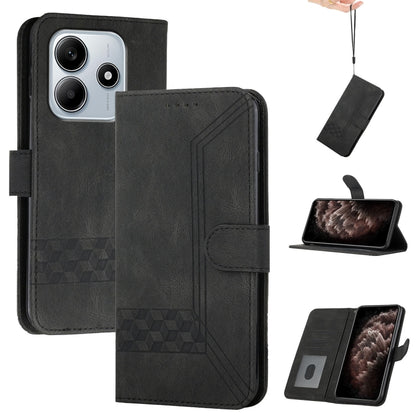 Cubic Skin Feel Flip Leather Phone Case, For Redmi A7 Pro 171mm / Poco C85x 5G, For Redmi Turbo 5 Max / Poco X8 Pro Max, For Redmi Turbo 5 5G / Poco X8 Pro 5G, For Redmi Note 15 4G / 5G 164mm / Poco M8 5G, For Redmi K90 Pro Max / Poco F8 Ultra         ...