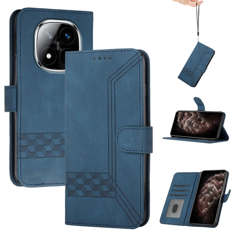 Cubic Skin Feel Flip Leather Phone Case, For Redmi A7 Pro 171mm / Poco C85x 5G, For Redmi Turbo 5 Max / Poco X8 Pro Max, For Redmi Turbo 5 5G / Poco X8 Pro 5G, For Redmi Note 15 4G / 5G 164mm / Poco M8 5G, For Redmi K90 Pro Max / Poco F8 Ultra         ...