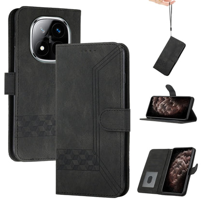Cubic Skin Feel Flip Leather Phone Case, For Redmi A7 Pro 171mm / Poco C85x 5G, For Redmi Turbo 5 Max / Poco X8 Pro Max, For Redmi Turbo 5 5G / Poco X8 Pro 5G, For Redmi Note 15 4G / 5G 164mm / Poco M8 5G, For Redmi K90 Pro Max / Poco F8 Ultra         ...