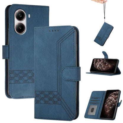 Cubic Skin Feel Flip Leather Phone Case, For Redmi A7 Pro 171mm / Poco C85x 5G, For Redmi Turbo 5 Max / Poco X8 Pro Max, For Redmi Turbo 5 5G / Poco X8 Pro 5G, For Redmi Note 15 4G / 5G 164mm / Poco M8 5G, For Redmi K90 Pro Max / Poco F8 Ultra         ...