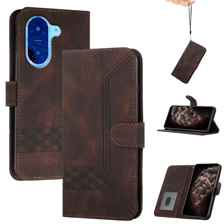 Cubic Skin Feel Flip Leather Phone Case, For Redmi A7 Pro 171mm / Poco C85x 5G, For Redmi Turbo 5 Max / Poco X8 Pro Max, For Redmi Turbo 5 5G / Poco X8 Pro 5G, For Redmi Note 15 4G / 5G 164mm / Poco M8 5G, For Redmi K90 Pro Max / Poco F8 Ultra         ...