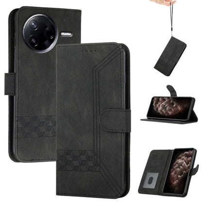 Cubic Skin Feel Flip Leather Phone Case, For Redmi A7 Pro 171mm / Poco C85x 5G, For Redmi Turbo 5 Max / Poco X8 Pro Max, For Redmi Turbo 5 5G / Poco X8 Pro 5G, For Redmi Note 15 4G / 5G 164mm / Poco M8 5G, For Redmi K90 Pro Max / Poco F8 Ultra         ...
