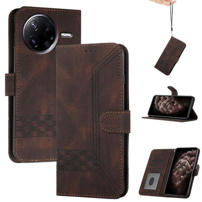 Cubic Skin Feel Flip Leather Phone Case, For Redmi A7 Pro 171mm / Poco C85x 5G, For Redmi Turbo 5 Max / Poco X8 Pro Max, For Redmi Turbo 5 5G / Poco X8 Pro 5G, For Redmi Note 15 4G / 5G 164mm / Poco M8 5G, For Redmi K90 Pro Max / Poco F8 Ultra         ...