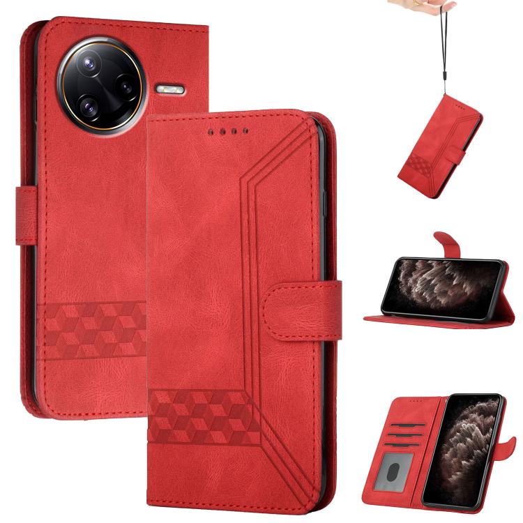 Cubic Skin Feel Flip Leather Phone Case, For Redmi A7 Pro 171mm / Poco C85x 5G, For Redmi Turbo 5 Max / Poco X8 Pro Max, For Redmi Turbo 5 5G / Poco X8 Pro 5G, For Redmi Note 15 4G / 5G 164mm / Poco M8 5G, For Redmi K90 Pro Max / Poco F8 Ultra         ...