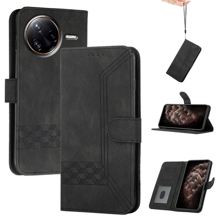 Cubic Skin Feel Flip Leather Phone Case, For Redmi A7 Pro 171mm / Poco C85x 5G, For Redmi Turbo 5 Max / Poco X8 Pro Max, For Redmi Turbo 5 5G / Poco X8 Pro 5G, For Redmi Note 15 4G / 5G 164mm / Poco M8 5G, For Redmi K90 Pro Max / Poco F8 Ultra         ...