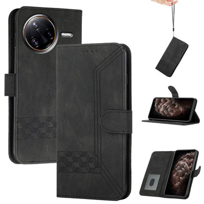 Cubic Skin Feel Flip Leather Phone Case, For Redmi A7 Pro 171mm / Poco C85x 5G, For Redmi Turbo 5 Max / Poco X8 Pro Max, For Redmi Turbo 5 5G / Poco X8 Pro 5G, For Redmi Note 15 4G / 5G 164mm / Poco M8 5G, For Redmi K90 Pro Max / Poco F8 Ultra         ...