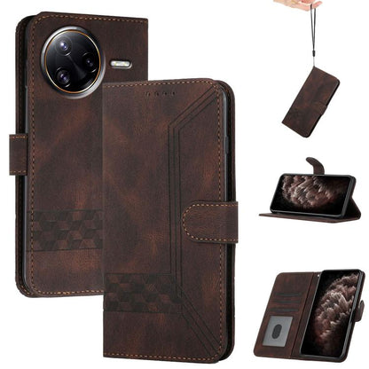 Cubic Skin Feel Flip Leather Phone Case, For Redmi A7 Pro 171mm / Poco C85x 5G, For Redmi Turbo 5 Max / Poco X8 Pro Max, For Redmi Turbo 5 5G / Poco X8 Pro 5G, For Redmi Note 15 4G / 5G 164mm / Poco M8 5G, For Redmi K90 Pro Max / Poco F8 Ultra         ...