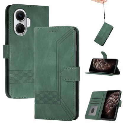 Cubic Skin Feel Flip Leather Phone Case, For Redmi A7 Pro 171mm / Poco C85x 5G, For Redmi Turbo 5 Max / Poco X8 Pro Max, For Redmi Turbo 5 5G / Poco X8 Pro 5G, For Redmi Note 15 4G / 5G 164mm / Poco M8 5G, For Redmi K90 Pro Max / Poco F8 Ultra         ...