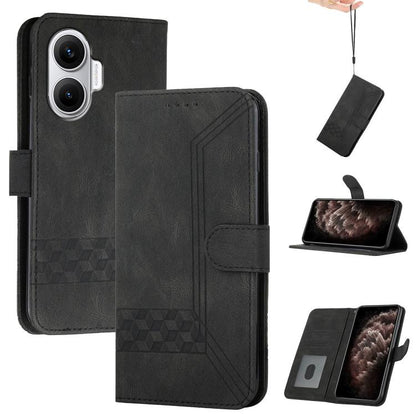 Cubic Skin Feel Flip Leather Phone Case, For Redmi A7 Pro 171mm / Poco C85x 5G, For Redmi Turbo 5 Max / Poco X8 Pro Max, For Redmi Turbo 5 5G / Poco X8 Pro 5G, For Redmi Note 15 4G / 5G 164mm / Poco M8 5G, For Redmi K90 Pro Max / Poco F8 Ultra         ...