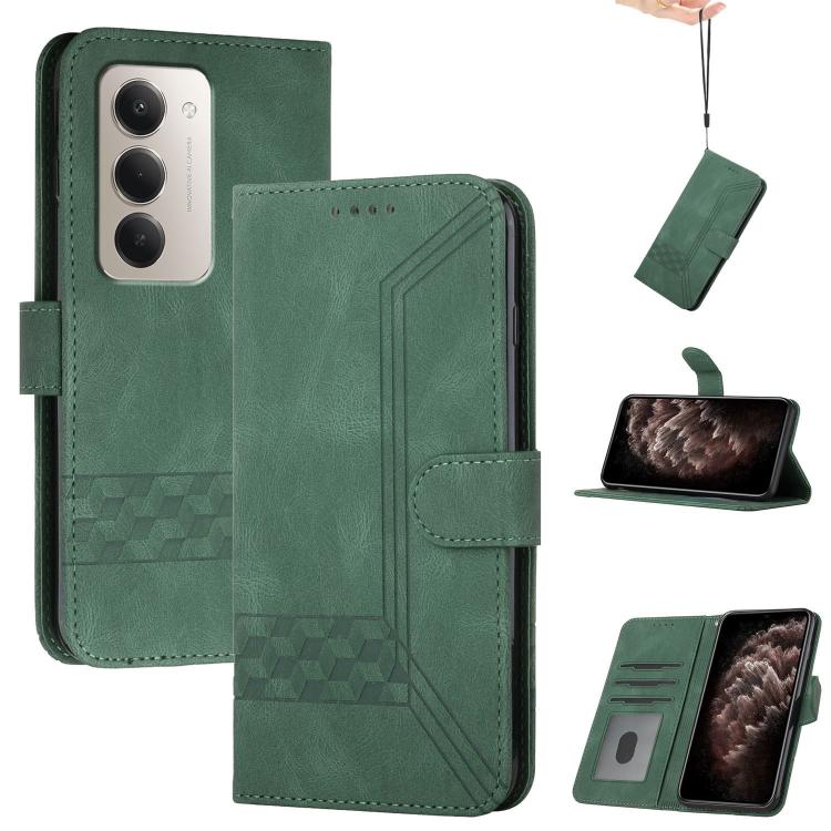 Cubic Skin Feel Flip Leather Phone Case, For Redmi A7 Pro 171mm / Poco C85x 5G, For Redmi Turbo 5 Max / Poco X8 Pro Max, For Redmi Turbo 5 5G / Poco X8 Pro 5G, For Redmi Note 15 4G / 5G 164mm / Poco M8 5G, For Redmi K90 Pro Max / Poco F8 Ultra         ...