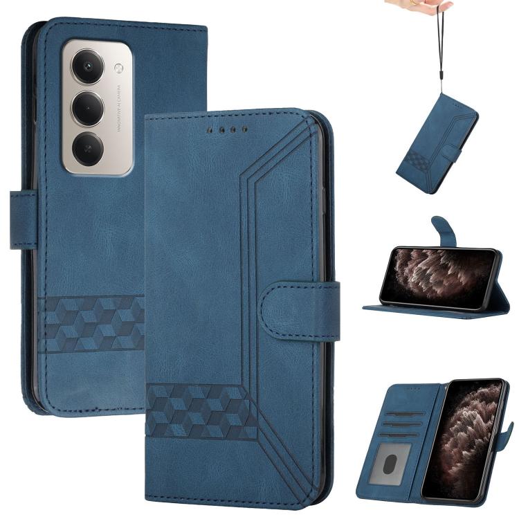 Cubic Skin Feel Flip Leather Phone Case, For Redmi A7 Pro 171mm / Poco C85x 5G, For Redmi Turbo 5 Max / Poco X8 Pro Max, For Redmi Turbo 5 5G / Poco X8 Pro 5G, For Redmi Note 15 4G / 5G 164mm / Poco M8 5G, For Redmi K90 Pro Max / Poco F8 Ultra         ...