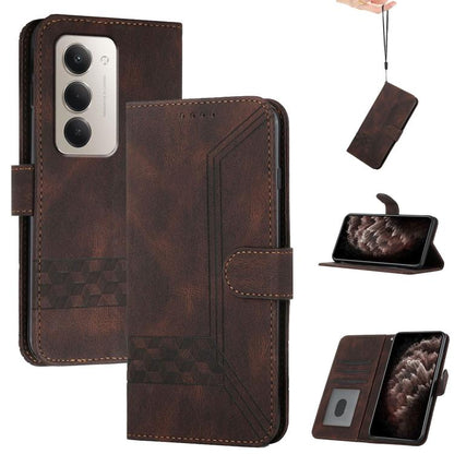 Cubic Skin Feel Flip Leather Phone Case, For Redmi A7 Pro 171mm / Poco C85x 5G, For Redmi Turbo 5 Max / Poco X8 Pro Max, For Redmi Turbo 5 5G / Poco X8 Pro 5G, For Redmi Note 15 4G / 5G 164mm / Poco M8 5G, For Redmi K90 Pro Max / Poco F8 Ultra         ...