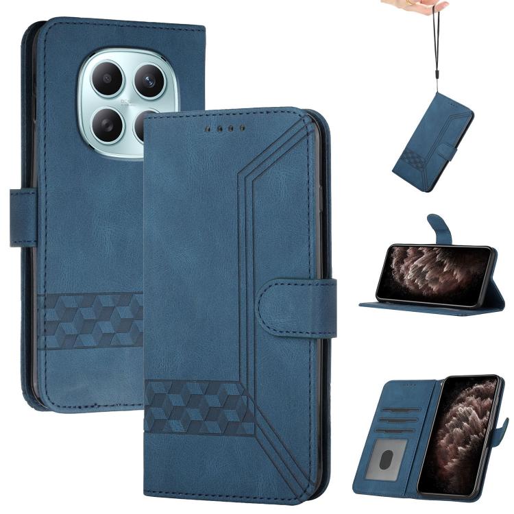 Cubic Skin Feel Flip Leather Phone Case, For Redmi A7 Pro 171mm / Poco C85x 5G, For Redmi Turbo 5 Max / Poco X8 Pro Max, For Redmi Turbo 5 5G / Poco X8 Pro 5G, For Redmi Note 15 4G / 5G 164mm / Poco M8 5G, For Redmi K90 Pro Max / Poco F8 Ultra         ...