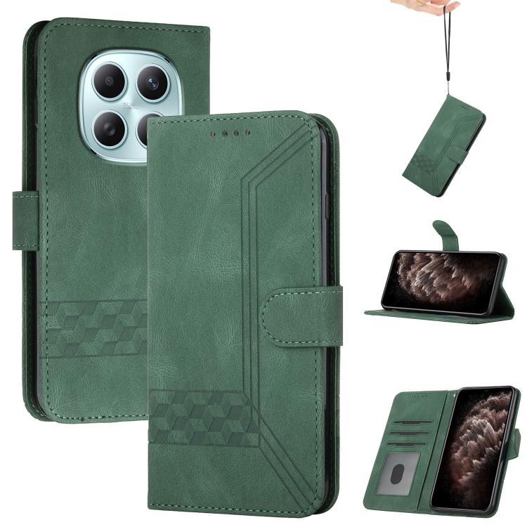 Cubic Skin Feel Flip Leather Phone Case, For Redmi A7 Pro 171mm / Poco C85x 5G, For Redmi Turbo 5 Max / Poco X8 Pro Max, For Redmi Turbo 5 5G / Poco X8 Pro 5G, For Redmi Note 15 4G / 5G 164mm / Poco M8 5G, For Redmi K90 Pro Max / Poco F8 Ultra         ...