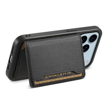 Calf Texture Card Bag Design Full Coverage Phone Case, For iPhone 18 Pro / 17 Pro, For iPhone 18 Pro Max / 17 Pro Max, For iPhone 17, For iPhone Air, For iPhone 16 Pro Max, For iPhone 16 Pro, For iPhone 16 Plus, For iPhone 16