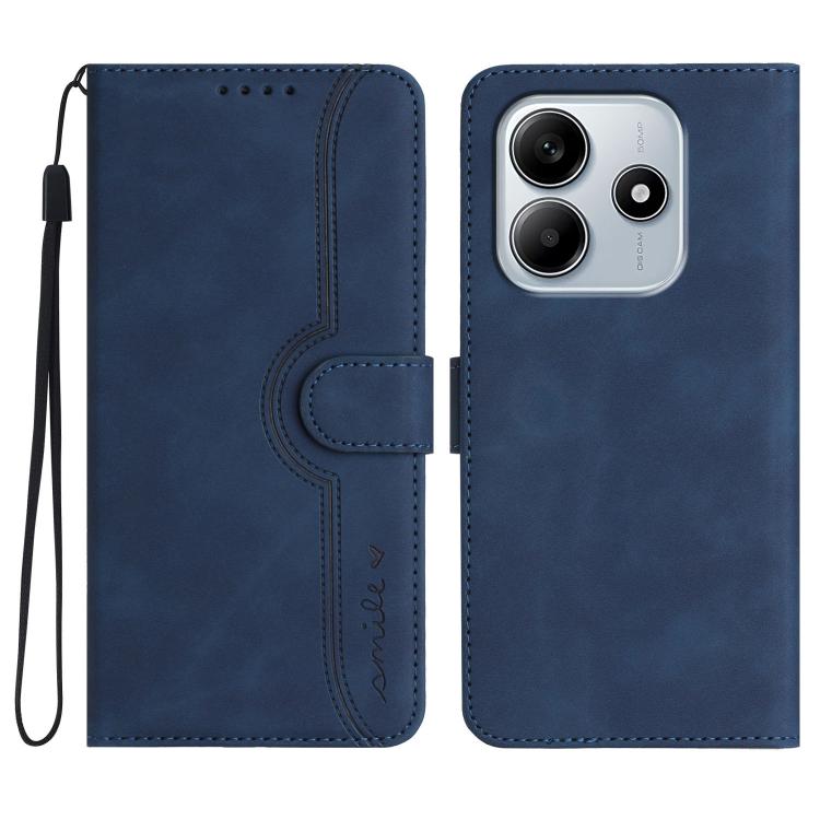 Heart Pattern Skin Feel Leather Phone Case, For Redmi A7 Pro 171mm / Poco C85x 5G, For Redmi Turbo 5 Max / Poco X8 Pro Max, For Redmi Turbo 5 5G / Poco X8 Pro 5G, For Redmi Note 15 4G / 5G 164mm / Poco M8 5G, For Redmi K90 Pro Max / Poco F8 Ultra      ...