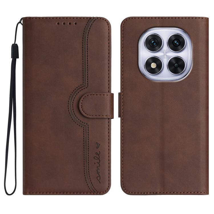 Heart Pattern Skin Feel Leather Phone Case, For Redmi A7 Pro 171mm / Poco C85x 5G, For Redmi Turbo 5 Max / Poco X8 Pro Max, For Redmi Turbo 5 5G / Poco X8 Pro 5G, For Redmi Note 15 4G / 5G 164mm / Poco M8 5G, For Redmi K90 Pro Max / Poco F8 Ultra      ...