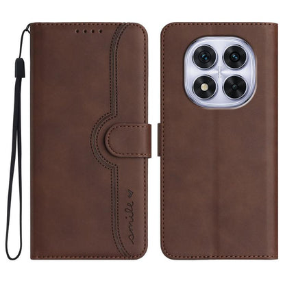 Heart Pattern Skin Feel Leather Phone Case, For Redmi A7 Pro 171mm / Poco C85x 5G, For Redmi Turbo 5 Max / Poco X8 Pro Max, For Redmi Turbo 5 5G / Poco X8 Pro 5G, For Redmi Note 15 4G / 5G 164mm / Poco M8 5G, For Redmi K90 Pro Max / Poco F8 Ultra      ...