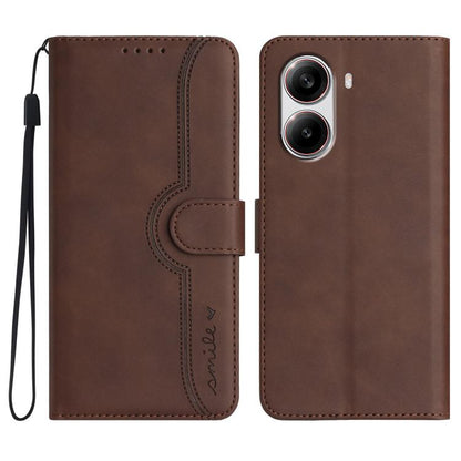 Heart Pattern Skin Feel Leather Phone Case, For Redmi A7 Pro 171mm / Poco C85x 5G, For Redmi Turbo 5 Max / Poco X8 Pro Max, For Redmi Turbo 5 5G / Poco X8 Pro 5G, For Redmi Note 15 4G / 5G 164mm / Poco M8 5G, For Redmi K90 Pro Max / Poco F8 Ultra      ...