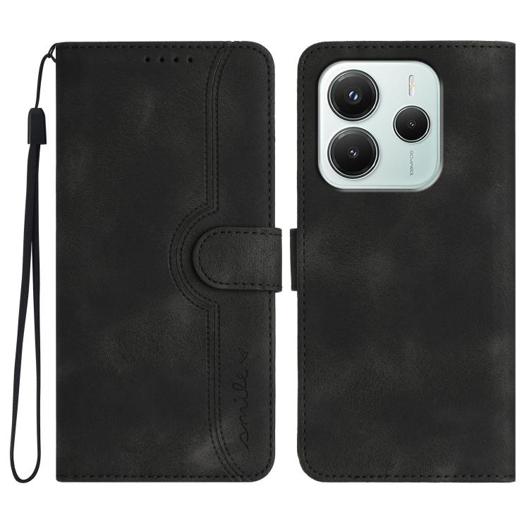 Heart Pattern Skin Feel Leather Phone Case, For Redmi A7 Pro 171mm / Poco C85x 5G, For Redmi Turbo 5 Max / Poco X8 Pro Max, For Redmi Turbo 5 5G / Poco X8 Pro 5G, For Redmi Note 15 4G / 5G 164mm / Poco M8 5G, For Redmi K90 Pro Max / Poco F8 Ultra      ...