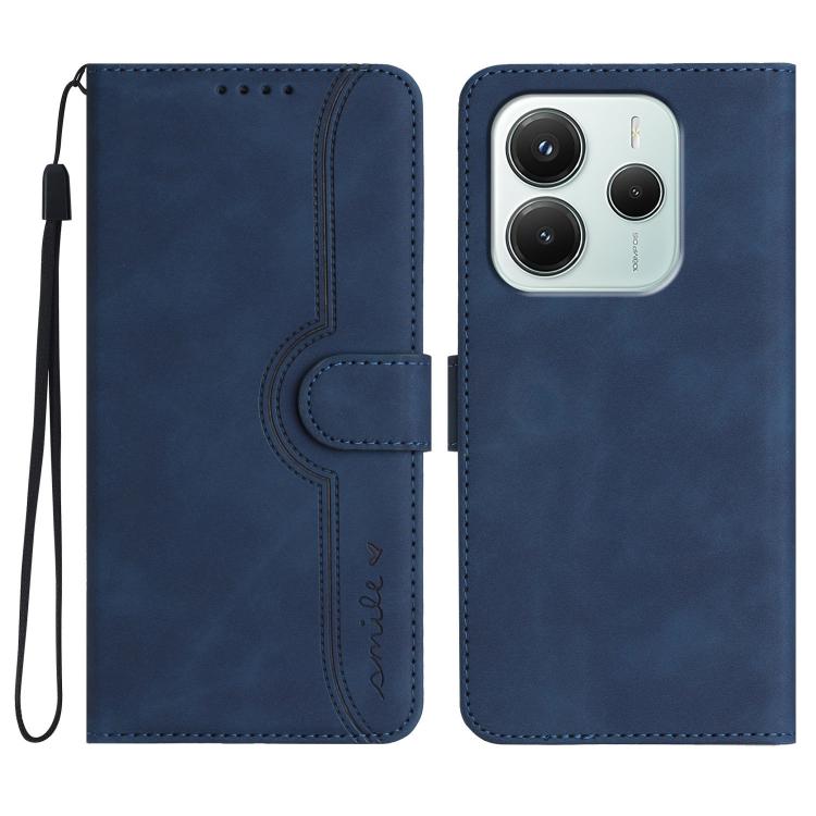Heart Pattern Skin Feel Leather Phone Case, For Redmi A7 Pro 171mm / Poco C85x 5G, For Redmi Turbo 5 Max / Poco X8 Pro Max, For Redmi Turbo 5 5G / Poco X8 Pro 5G, For Redmi Note 15 4G / 5G 164mm / Poco M8 5G, For Redmi K90 Pro Max / Poco F8 Ultra      ...