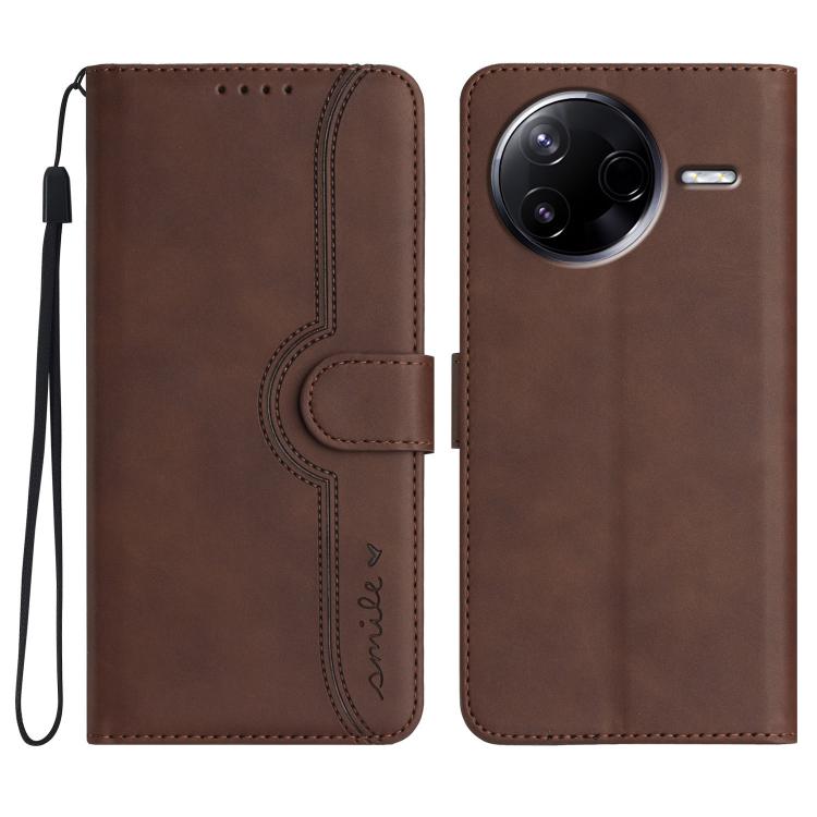 Heart Pattern Skin Feel Leather Phone Case, For Redmi A7 Pro 171mm / Poco C85x 5G, For Redmi Turbo 5 Max / Poco X8 Pro Max, For Redmi Turbo 5 5G / Poco X8 Pro 5G, For Redmi Note 15 4G / 5G 164mm / Poco M8 5G, For Redmi K90 Pro Max / Poco F8 Ultra      ...