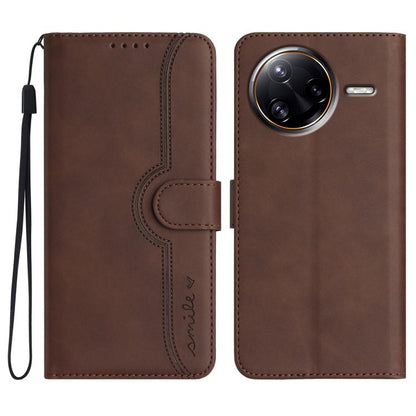 Heart Pattern Skin Feel Leather Phone Case, For Redmi A7 Pro 171mm / Poco C85x 5G, For Redmi Turbo 5 Max / Poco X8 Pro Max, For Redmi Turbo 5 5G / Poco X8 Pro 5G, For Redmi Note 15 4G / 5G 164mm / Poco M8 5G, For Redmi K90 Pro Max / Poco F8 Ultra      ...