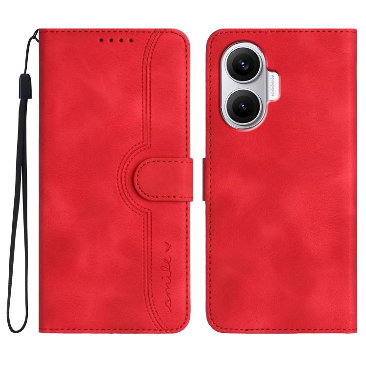 Heart Pattern Skin Feel Leather Phone Case, For Redmi A7 Pro 171mm / Poco C85x 5G, For Redmi Turbo 5 Max / Poco X8 Pro Max, For Redmi Turbo 5 5G / Poco X8 Pro 5G, For Redmi Note 15 4G / 5G 164mm / Poco M8 5G, For Redmi K90 Pro Max / Poco F8 Ultra      ...