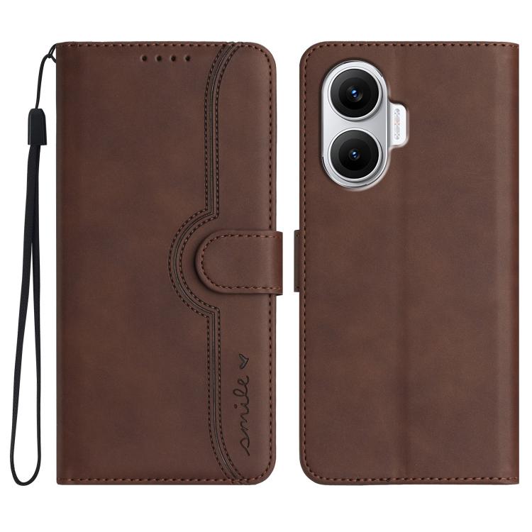 Heart Pattern Skin Feel Leather Phone Case, For Redmi A7 Pro 171mm / Poco C85x 5G, For Redmi Turbo 5 Max / Poco X8 Pro Max, For Redmi Turbo 5 5G / Poco X8 Pro 5G, For Redmi Note 15 4G / 5G 164mm / Poco M8 5G, For Redmi K90 Pro Max / Poco F8 Ultra      ...