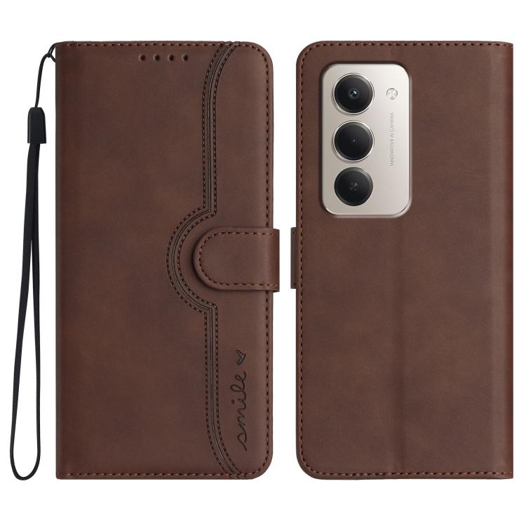 Heart Pattern Skin Feel Leather Phone Case, For Redmi A7 Pro 171mm / Poco C85x 5G, For Redmi Turbo 5 Max / Poco X8 Pro Max, For Redmi Turbo 5 5G / Poco X8 Pro 5G, For Redmi Note 15 4G / 5G 164mm / Poco M8 5G, For Redmi K90 Pro Max / Poco F8 Ultra      ...