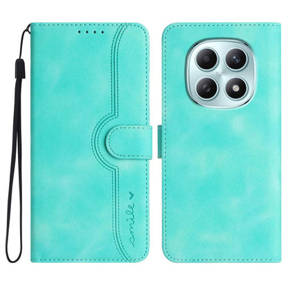 Heart Pattern Skin Feel Leather Phone Case, For Redmi A7 Pro 171mm / Poco C85x 5G, For Redmi Turbo 5 Max / Poco X8 Pro Max, For Redmi Turbo 5 5G / Poco X8 Pro 5G, For Redmi Note 15 4G / 5G 164mm / Poco M8 5G, For Redmi K90 Pro Max / Poco F8 Ultra      ...