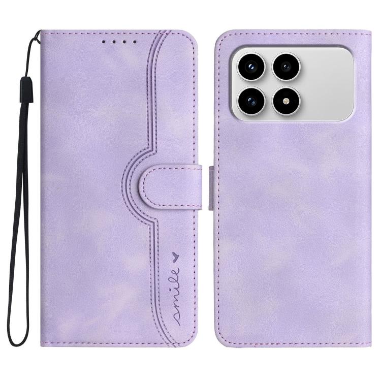Heart Pattern Skin Feel Leather Phone Case, For Redmi A7 Pro 171mm / Poco C85x 5G, For Redmi Turbo 5 Max / Poco X8 Pro Max, For Redmi Turbo 5 5G / Poco X8 Pro 5G, For Redmi Note 15 4G / 5G 164mm / Poco M8 5G, For Redmi K90 Pro Max / Poco F8 Ultra      ...