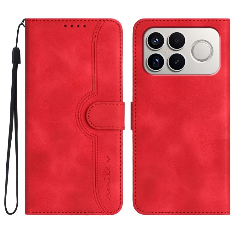 Heart Pattern Skin Feel Leather Phone Case, For Redmi A7 Pro 171mm / Poco C85x 5G, For Redmi Turbo 5 Max / Poco X8 Pro Max, For Redmi Turbo 5 5G / Poco X8 Pro 5G, For Redmi Note 15 4G / 5G 164mm / Poco M8 5G, For Redmi K90 Pro Max / Poco F8 Ultra      ...