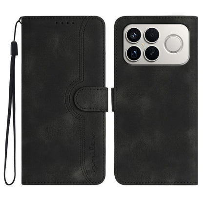 Heart Pattern Skin Feel Leather Phone Case, For Redmi A7 Pro 171mm / Poco C85x 5G, For Redmi Turbo 5 Max / Poco X8 Pro Max, For Redmi Turbo 5 5G / Poco X8 Pro 5G, For Redmi Note 15 4G / 5G 164mm / Poco M8 5G, For Redmi K90 Pro Max / Poco F8 Ultra      ...