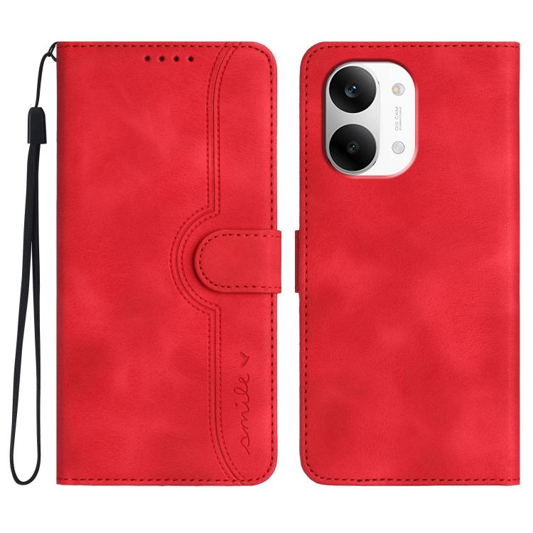 Heart Pattern Skin Feel Leather Phone Case, For Redmi A7 Pro 171mm / Poco C85x 5G, For Redmi Turbo 5 Max / Poco X8 Pro Max, For Redmi Turbo 5 5G / Poco X8 Pro 5G, For Redmi Note 15 4G / 5G 164mm / Poco M8 5G, For Redmi K90 Pro Max / Poco F8 Ultra      ...