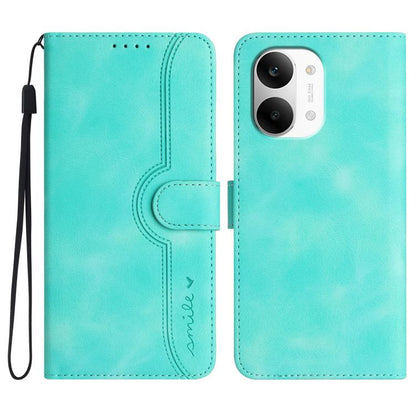 Heart Pattern Skin Feel Leather Phone Case, For Redmi A7 Pro 171mm / Poco C85x 5G, For Redmi Turbo 5 Max / Poco X8 Pro Max, For Redmi Turbo 5 5G / Poco X8 Pro 5G, For Redmi Note 15 4G / 5G 164mm / Poco M8 5G, For Redmi K90 Pro Max / Poco F8 Ultra      ...