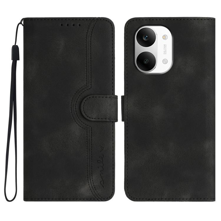 Heart Pattern Skin Feel Leather Phone Case, For Redmi A7 Pro 171mm / Poco C85x 5G, For Redmi Turbo 5 Max / Poco X8 Pro Max, For Redmi Turbo 5 5G / Poco X8 Pro 5G, For Redmi Note 15 4G / 5G 164mm / Poco M8 5G, For Redmi K90 Pro Max / Poco F8 Ultra      ...